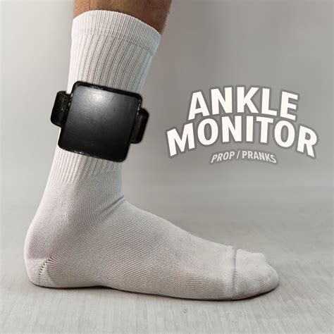 Money Back Guarantee ensures YOU receive the item . . Ankle monitor prop